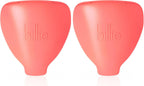 Billie 5-Blade Women’s Razor Travel Case - Coral (Pack of 2)