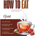 GAGOPA Dried Jujube Fruit – 100% Korean Red Dates, Naturally Sweet Flavor, Perfect for Tea, Soups & Samgyetang, Caffeine-Free Herbal Ingredient, 100g Pack