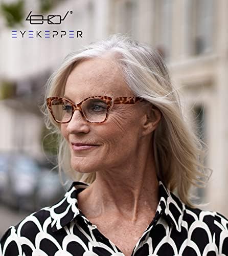 Eyekepper Reading Glasses for Women Cateye Ladies Readers - Tortoise +0.75