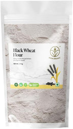 Shiva Organic Black Wheat Atta - 1.5 kg | High Fiber, Low Gluten Ancient Grain with Abundant Bran