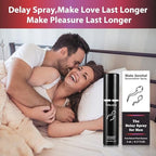 Delay Spray Sexual-Enhancer for Men - to-Last Longer in Bed, Effectively Extends Men's Time and Enhances Comfort ，0.17 fl oz 50 Pumps