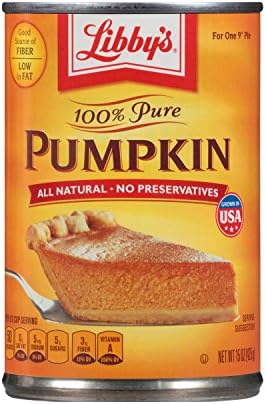 Libby's 100% Pure Pumpkin - 15oz, 2PK
