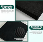 EVA Threshold Ramp for Wheelchairs, Scooter, Walker, Driveway Curb Handicap Ramp 36" X 28.5" X 5" with Non-Slip Surface for Home Doorways,880 lbs Load Capacity (36 X 28.5 X 5 in)