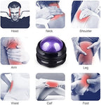 Solacium Manual Massage Roller Ball - Massager and Therapy Tool for Sore Muscles, Shoulders, Arms, Neck, Back, Feet, Body, Deep Tissue, Stiffness, Joint Pain, Stress Relief