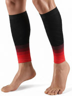 Calf Compression Sleeves Shin Splint Support Footless Leg Guards for Running Men and Women Leg Socks for Sports, Gym, Travel