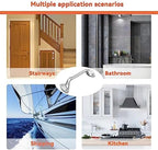 6" Grab Bar, Marine Grade 316 Stainless Steel Bath Shower Bars Heavy Duty Bathroom Hand Rail Safety Handle Pull for Elderly Seniors Assist, for Home Boat Yacht Rvs Garage Barn Gate Door Handles