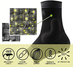 Adjustable Foot Socks, Ankle Brace Compression Support Sleeve with Silicone Gel, Arch Support - Boosts Recovery from Joint Pain, Sprain, Plantar Fasciitis (Black-XLarge)