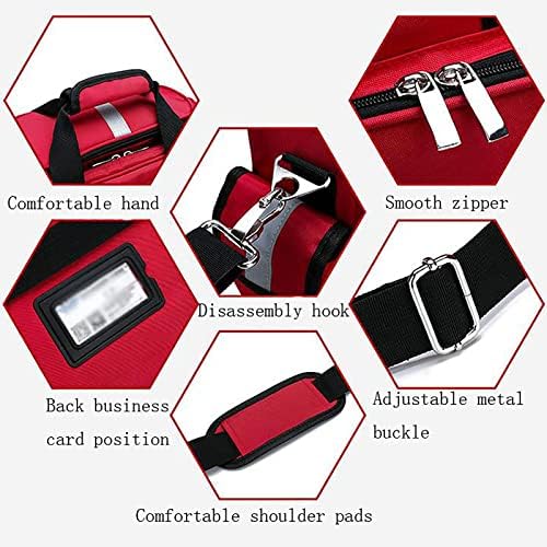 First Aid Kits Bag, Medical Supplies Bag Empty, Reflective Design at Night, Multiple Pockets Large Capacity, Waterproof, for Travel Camping Cycling Outdoor Survival First Aid
