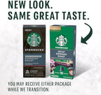 Starbucks by Nespresso Original Line, Decaf Espresso, Dark Roast, 50-count Espresso Pods