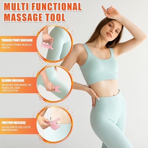 Large Fascia Massage Blaster Tool – Deep Tissue Myofascial Release & Cellulite Massager, Trigger Point Therapy for Lymphatic Drainage, Muscle Recovery & Pain Relief