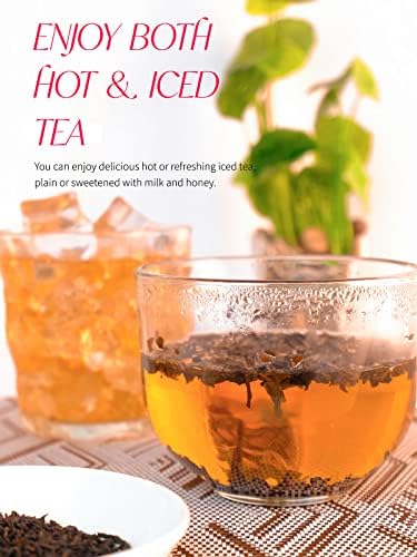 TeeLux Lapsang Souchong Tea, Premium Black Tea Loose Leaf, Chinese Smoked Tea, Caffeinated, 8oz/228g