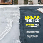 Ice Melt Safer for Concrete -50 lb Bag, Ice Crusher Blend Snow Salt Ice Melt, Salt for Snow and Ice Removal, Sidewalk Salt, Driveway Salt, Snow Melt is Effective Up to -15