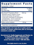 Life Extension MacuGuard Ocular Support with Saffron, 100 softgels