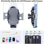 Miracase 2025 Upgraded Universal Cup Phone Holder for Car, [Rotatable & Adjustable] Long Neck Car Cup Holder Phone Mount Compatible with iPhone, Samsung, Google & More Smartphones