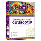 Al'Fez Moroccan Spice Couscous 200g - Golden couscous with exotic spices, sultanas and pine nuts. Makes a perfect meal for vegetarians and vegans