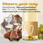Breezin’ White Dry Non-Alcoholic 0.0% - Fresh and Intense Flavor with Notes of Pear and Tropical Fruit, Perfect for Dinners and Parties - 2 x 750 ml Bottles - Alcohol-Free Made in Italy by Alternativa