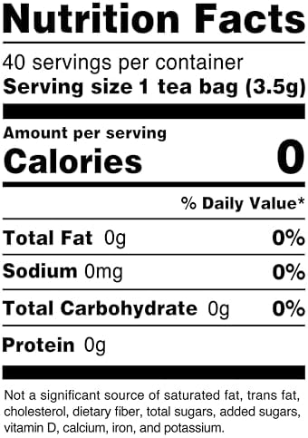 FullChea - White Mulberry Leaf Tea, 40 Teabags – 100% Pure Dried Mulberry Tea – Slightly Sweet & Refreshing - Non-GMO - Caffeine-Free - Support Wellness & Improve Digestion