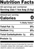 FullChea - White Mulberry Leaf Tea, 40 Teabags – 100% Pure Dried Mulberry Tea – Slightly Sweet & Refreshing - Non-GMO - Caffeine-Free - Support Wellness & Improve Digestion