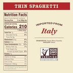 Rao's Homemade Thin Spaghetti Pasta, 16oz, (Pack of 1)