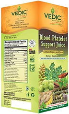 Vedic Juice Papaya Leaf + Flavor Papaya - Blood Platelet Juice - Supports Immune & Digestive Enzyme Health - 33.8oz, Ideal for Daily Use
