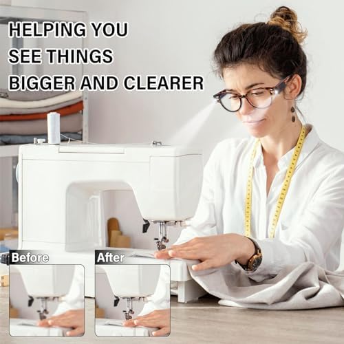 3 Pack Lighted Reading Glasses Bright LED Readers with Lights Reading Glasses with Light and Magnifying Blue Light Blocking Glasses for Men Women Eyeglasses Lighted Magnifier Nighttime Reader+1.5
