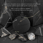 Shungite Pendants - Various Geometric Shapes - Authentic Stone - Certified