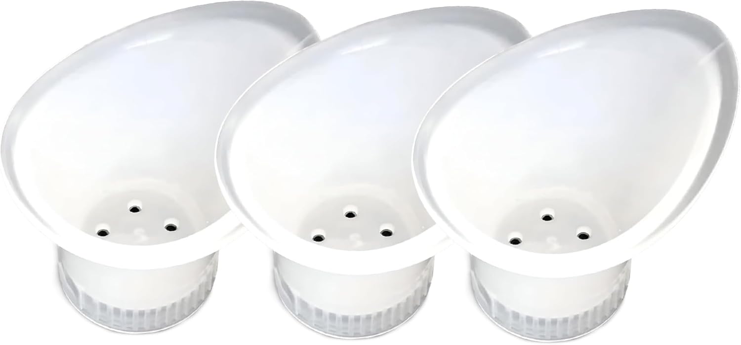 WASH+OUT Eye Wash Cup – Portable Eyewash Device – Emergency Eye Wash Cup that Screws on to Most Water Bottles and Flushes Eyes in Seconds - 3 Pack