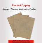 Moxibustion Patches (40 Count) - Natural Mugwort Heat Patches for Knee Neck Shoulder Back Waist - Self-Heating Herbal Warm Pads - Soothing Heat for Daily Wellness