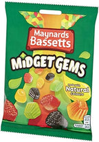 Maynards Bassetts Midget Gems Sweets Bag, 160g