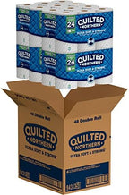 Quilted Northern Ultra Soft & Strong Toilet Paper, 48 Double Rolls, 48 = 96 Regular Rolls,12 Count (Pack of 4)