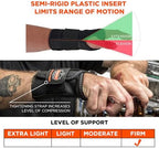 Ergodyne - 70004 ProFlex 4000 Single Strap Wrist Support, Black - Medium, Right Hand