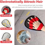 Pet Hair Removal Glove for Dogs & Cats-The Ultimate Pet Hair Remover Tool with 5-Finger Design Electrostatic Magic Brush, Reusable for Pet Hair on Couch, Carpet, Car Trunk, Furniture & Laundry