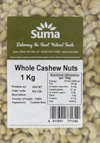 Suma - Whole Cashew Nuts - 1Kg