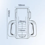 JITEM Fully Automatic Men's Fitness Equipment, Dual Handles, Intelligent Multi-Frequency, size