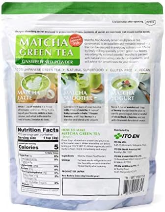 Ito En Matcha Green Tea, Japanese Matcha Powder, Unsweetened, 12 Oz
