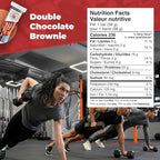 Daryl's Bars, Double Chocolate Brownie On the Go Whey Protein Bars, Gluten Free, 22gr of Protein Snack, Meal Replacement, Pack of 1
