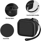 ANKHOH Case Compatible with Skull Shaver Electric Pitbull Pro Razor, Hard Travel Rotary Men Head Shavers Beard Trimmer Storage Bag with Zipper Mesh Pocket for Mustache Grooming Kit,Black-Only Box
