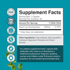 Vitamin B3 Niacinamide 500mg Capsules - Mitochondrial Energy and Potent Skin Supplement - Vitamin B3 Niacin Flush Free and Nicotinamide 500mg - Flush Free Niacin Supplement - 60 Count