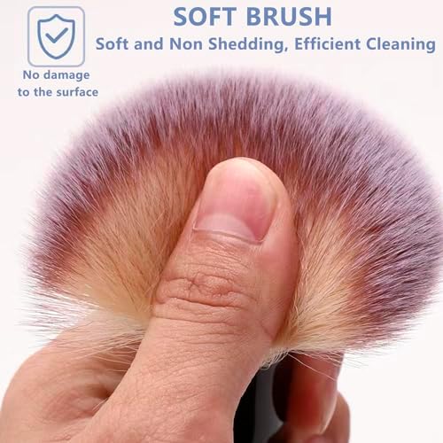3 Pack Microfiber Duster, Small Dust Brushes, Feather Duster, Soft Fibers, Efficient Dust Removal, Cleaning Tool Perfect for Computers, Keyboards, Car Interior, Photo Frames, Digital Devices