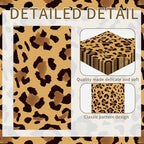 50Pcs Party Napkins Leopard Print Theme Party Paper Napkins Safari Paper Napkins Set Animal Paper Luncheon Napkins Animal Leopard Theme Party Supplies (50)