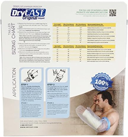 Drycast Waterproof Cast Covers DC-AFA (Adult Foot And Ankle)