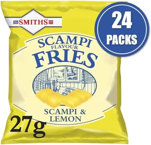 Smiths Scampi Flavour Fries 24x27g