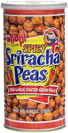 Hapi Snacks, Spicy Sriracha Peas, 9.9 oz