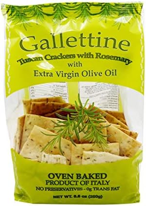 Sir Richards Rosemary Gallettine Crackers, 8.8 Oz