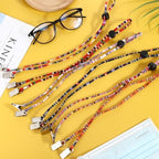 12 Pcs Coarse Cotton Dental Bib Clips Folk Style Napkin Clips Adjustable Bib Holder Dentist Napkin Chain Neck Chain with Lanyard for Elderly Adult Patient Towels Restaurant Cloth Travel