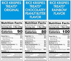 Rice Krispies Treats Crispy Marshmallow and Rice Squares, Lunch Snacks, Kids Snacks, Variety Pack (3 Boxes, 23 Bars)