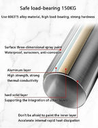 HZIH Bathroom Wheelchairs,Commode Toilet Chair with Wheels,Aluminum Alloy Folding Toilet Chair for Elderly,Multi-Functional Mobile Portable Bedside Toilet Commodes Chairs E