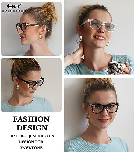 Eyekepper Transition Photochromic Reading Glasses Women Transparent