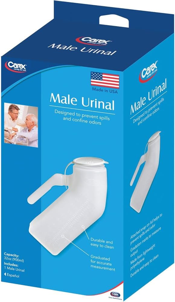 Carex Carex Urinal Male, 1 each (Pack of 2)