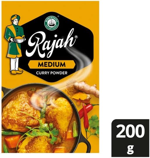 Robertsons Rajah_Medium Flavoured Curry Powder_7.05oz/200g